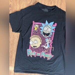 Rick & Morty Adult Swim Graphic Tee Size Medium